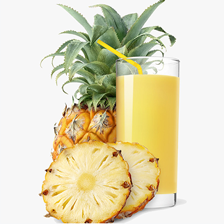 Flavored Pineapple Drinks
